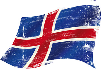 icelandic grunge flag
