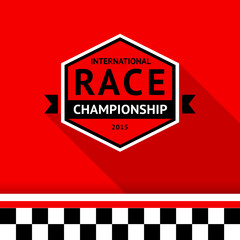 Racing badge 03