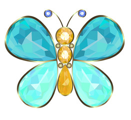 Buterfly brooch - 62653810