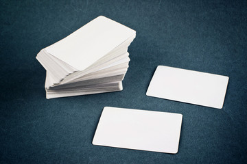 Business cards with rounded corners