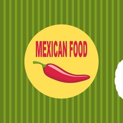 Mexican food menu