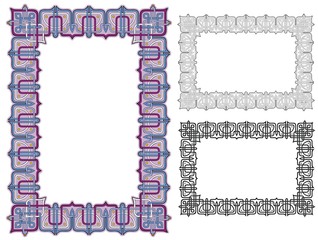 art deco border