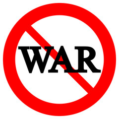 No war sign