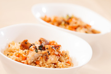 rice with vegetables