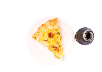 Pizza and Cola Drink