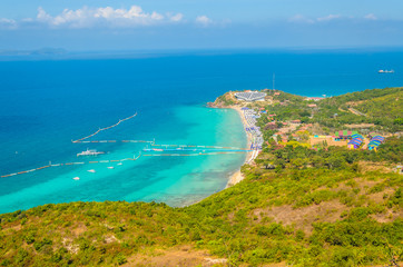 koh larn island tropical beach in pattaya city Thailand