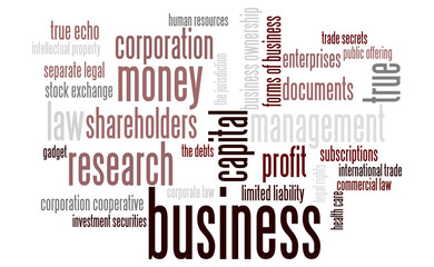 Business word cloud