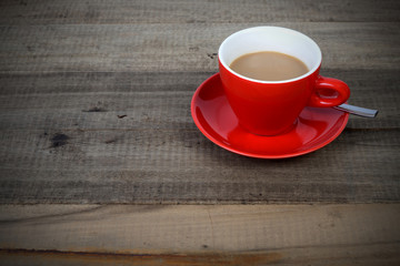 Warm coffee