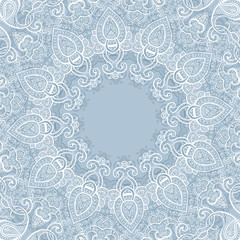 Lace background. Mandala.