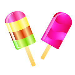 Ice cream lolly background