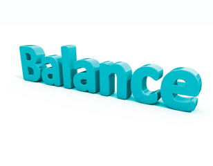 3d word balance