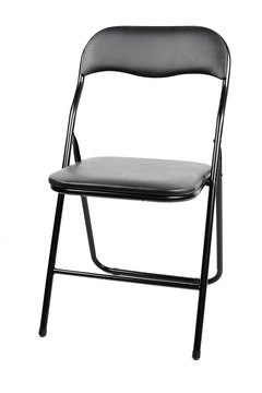 Black Folding Chair.