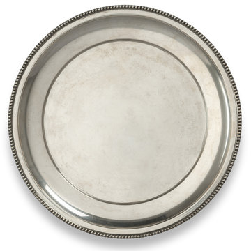 silver tray