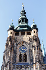 st. vitus cathedral in prague czech republic