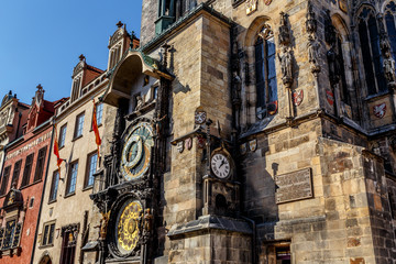 The Prague astronomical clock, or Prague orloj