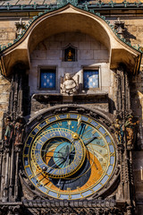The Prague astronomical clock, or Prague orloj