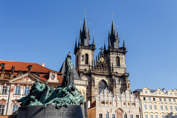 Statue of jan Hus