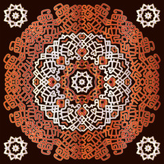 openwork round ornament