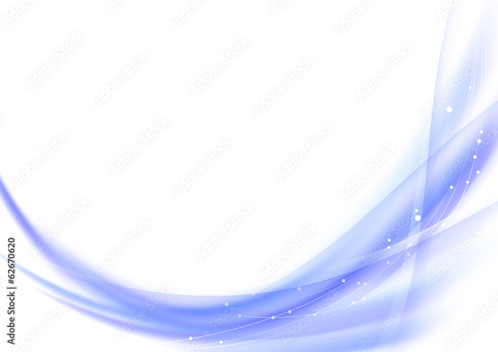 Wall mural abstract background smooth wave element