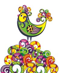 Easter holiday vector background