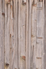 Wooden wall surface
