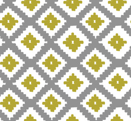 Abstract geometric fabric pattern for your design