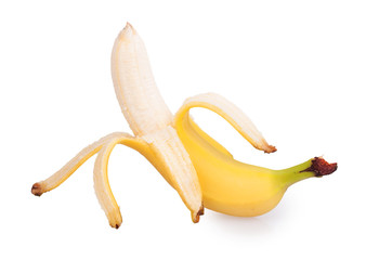 peeled banana © geniuskp