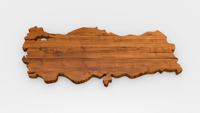 Ahşap 3D T&uuml;rkiye