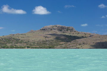 Fototapeta na wymiar Cote de l'ile de Rodrigues