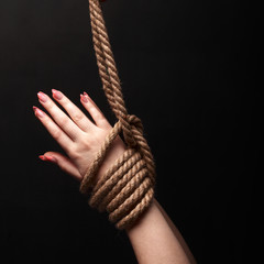 bound hands