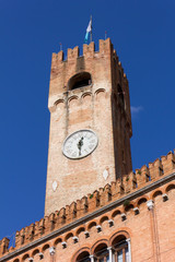 Civic Tower in Piazza dei Signori, Treviso, Italy