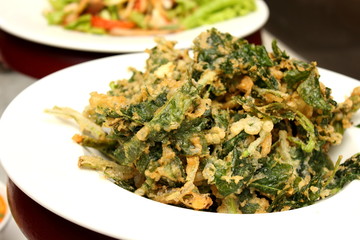 Fried morning glory