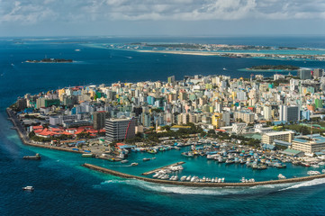 Maldivian capital from above - 62677495