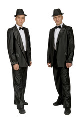 two twin brothers