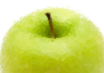 Vector illustration of apple