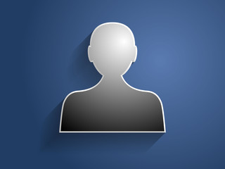 3d Vector illustration of  man icon