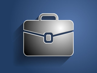 3d Vector illustration of briefcase icon
