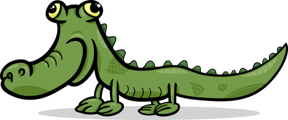 crocodile animal cartoon illustration