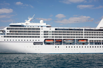 ocean liner side view