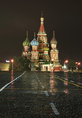 Собор Василия Блаженного на Красной площади в Москве