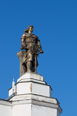 Women sculpture mosaic