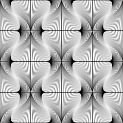 Design seamless striped diamond geometric pattern. Abstract mono