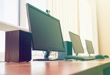 Computers in office filtered