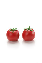 mini two tomato model from clay