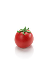 one mini tomato model from clay
