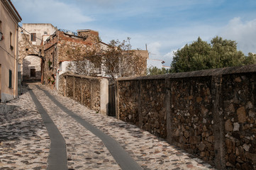 Sardinia: Posada 's historic center