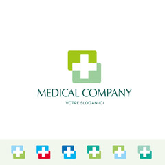 Medical, santé, logo d'entreprise