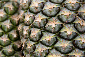 Fototapeta premium Fresh pineapple closeup