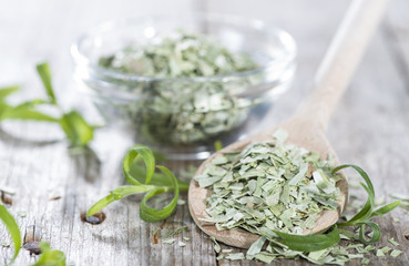 Portion of dried Tarragon