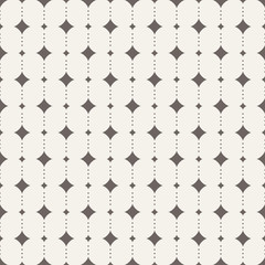 Vector seamless pattern with rhombus